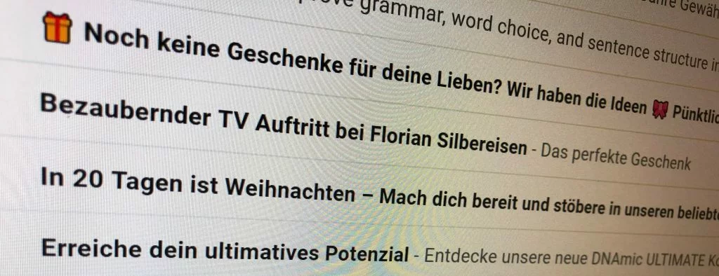 Tipps für erfolgreiche Notification-Titel